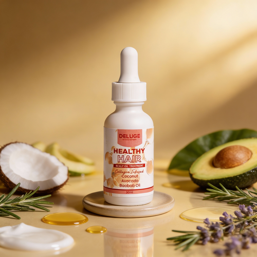 Healthy Hair and Scalp Oil Treatment